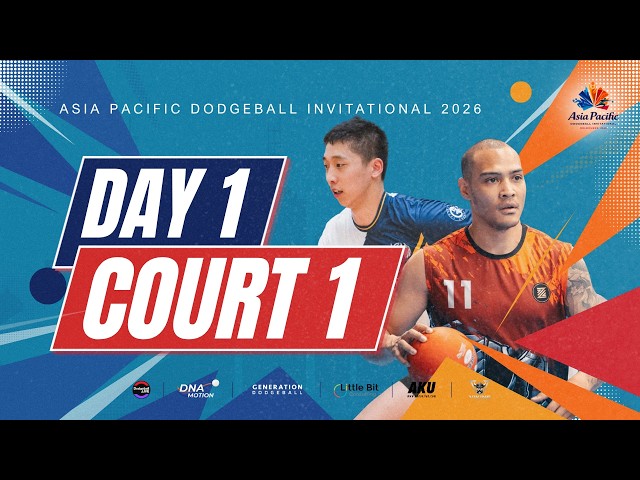 API Dodgeball 2026; Day 1 - Court 01