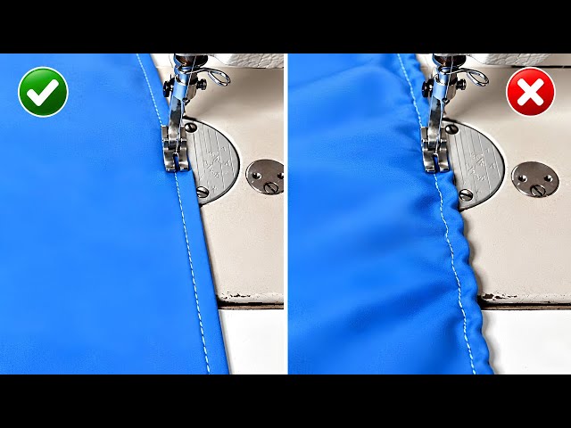 How to Sew Curved Edges Perfectly | Sewing Tips For Beginners