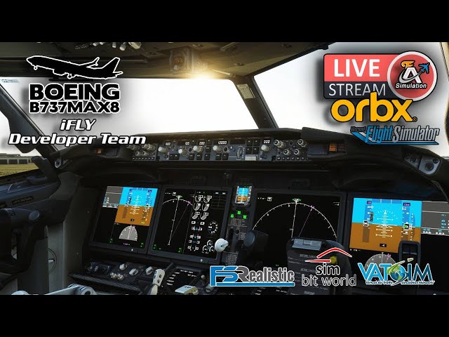 🔴MSFS2024 | VATSIM | iFLY 737 MAX 8🛫ENZV/Stavange ✈️ LFPG/Paris Charles de Gaulle🛬👌