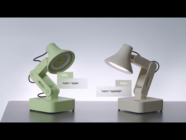 What Two AI Desk Robots Do When They Notice Each Other | Autonomous Lamp