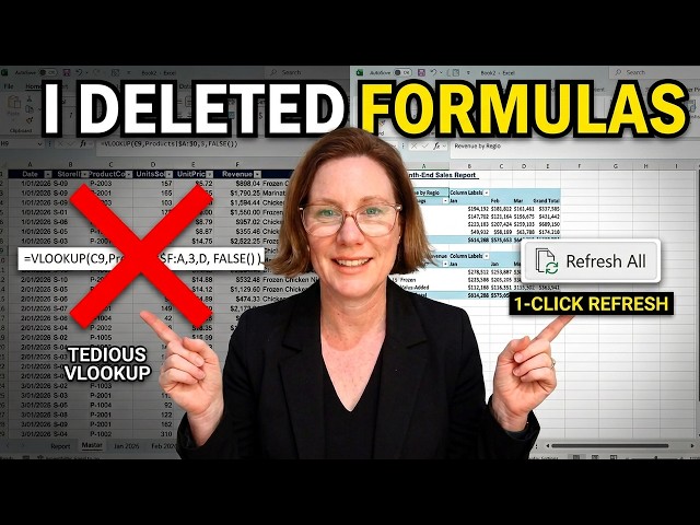 I'm a CPA: I Deleted Every Excel Formula in My Month-End Report (Power Query)