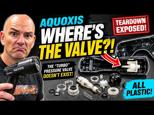 I Tore Apart the Aquoxis — The “Turbo Valve” DOESN'T EXIST! #Aquoxis #AquoxisReview #PressureWasher