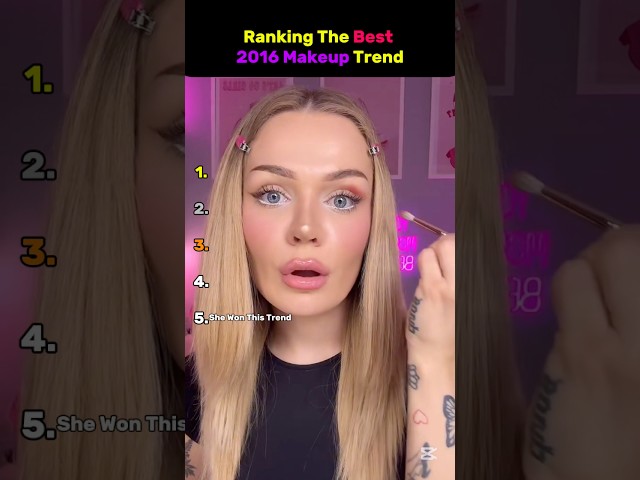 Ranking The Best 2016 MakeUp Trend