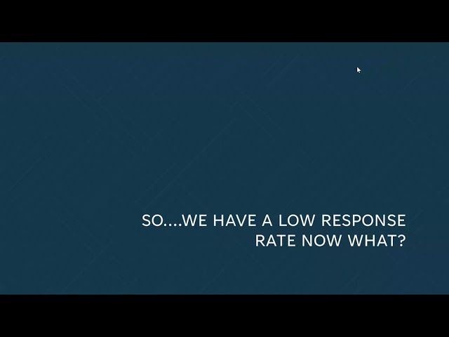 Improving HCAHPS Return Rates