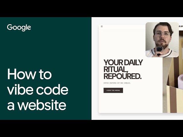 How to vibe code a website