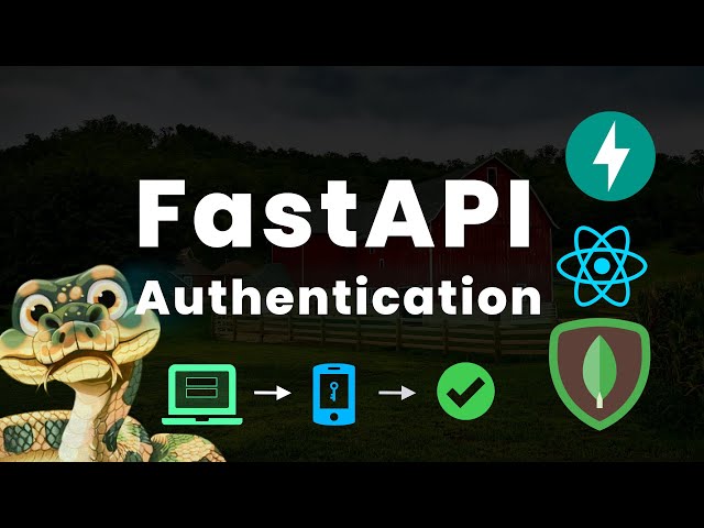 FARM Stack (FastAPI + React + MongoDB) | Full Stack Authentication Project #webdevelopment