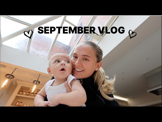 A VERY BUSY SEPTEMBER VLOG | LOTS OF WORK AND JUGGLING MUM LIFE | MOLLYMAE
