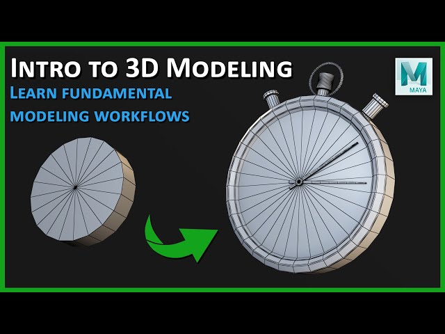 3D Modeling in Maya: Beginner Tutorial