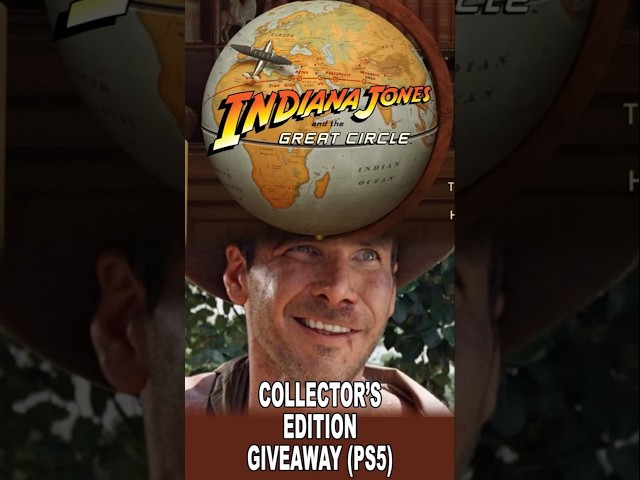 Indiana Jones & The Great Circle Collector's Edition GIVEAWAY PS5 #giveaway #shorts