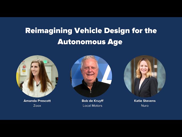 PAVE's Virtual Panel “Reimagining Vehicle Design for the Autonomous Age” - Full Recording