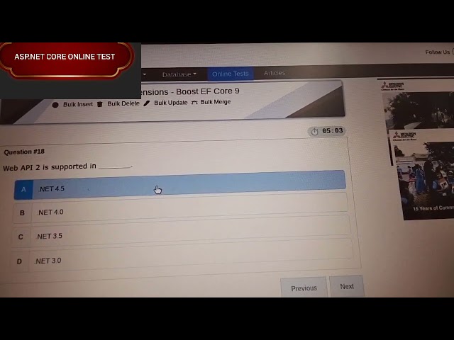 Interview questions dot net developer | Web api tutorial 