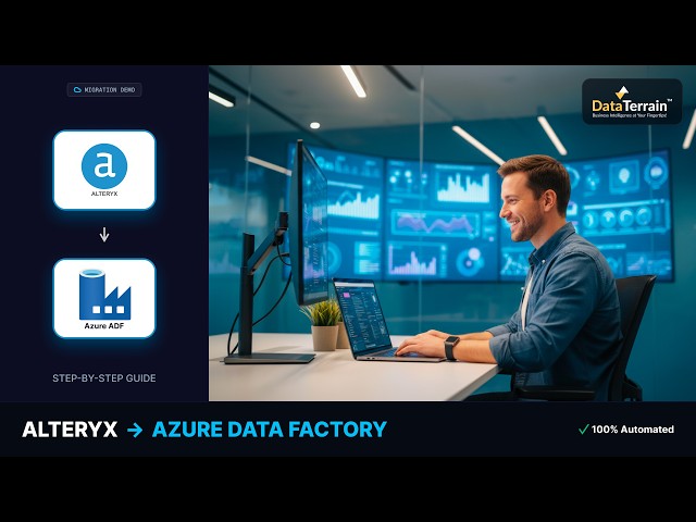Alteryx to Azure Data Factory Migration | Automated Workflow Conversion
