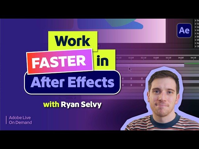 6 Adobe After Effects Settings That Instantly Improve Performance with Ryan Selvy