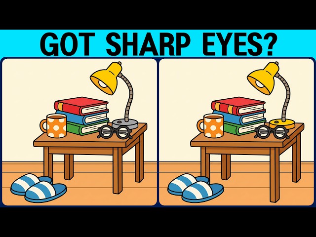 [Spot the Difference Brain Training] Can You Find What Others Miss?