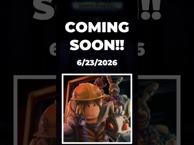 Major ANNOUNCEMENT in Bite by Night 💔🥀 #springtrap #roblox