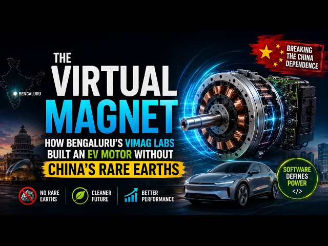 The Virtual Magnet | How Bengaluru's Vimag Labs Built an EV Motor Without China's Rare Earths
