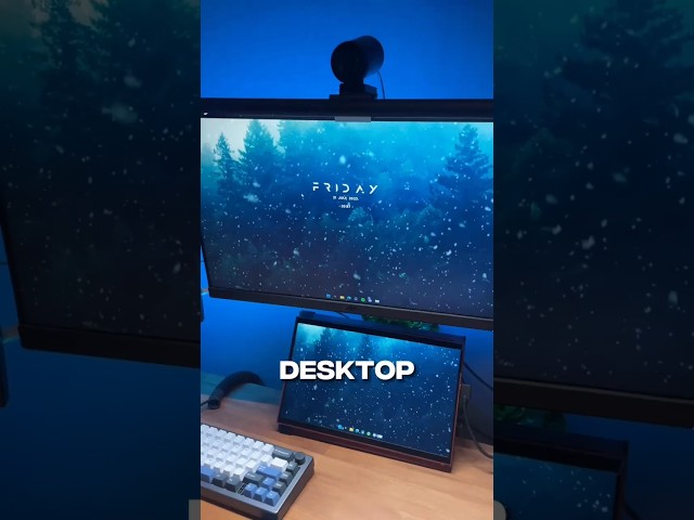 A Tip To Make Your Desktop Look Cool And Clean Make Sure You Try This!! #desktop #tips