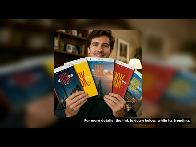 (5 Books) New HSK 3.0 Course 2026 Edition � Chinese Self-Study Book Set
