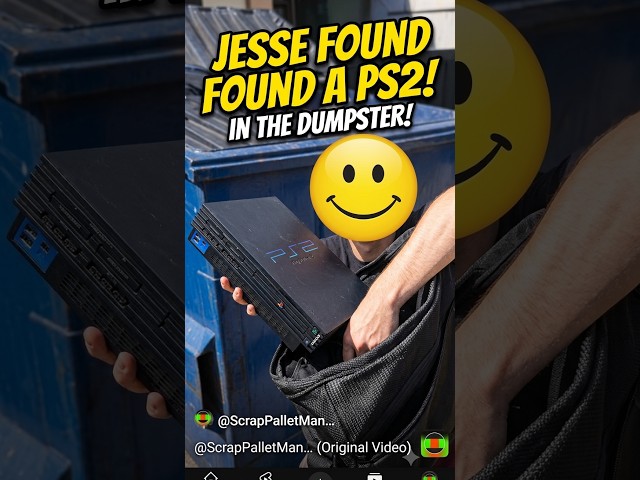PS2 In The Dumpster!!