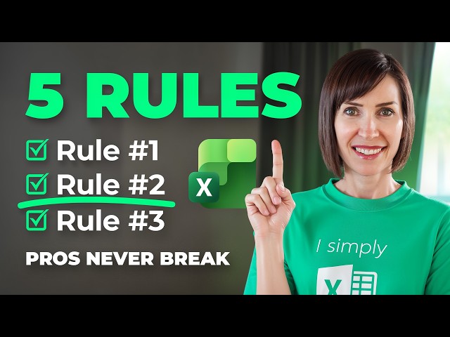 5 Hidden Excel Formula Rules That Make Everything Easier