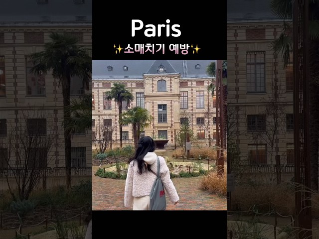 유럽 소매치기 예방🚫Prevent Pickpocket 🚫