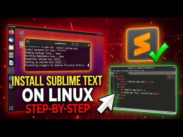 How to Install Sublime Text on Linux (Step-by-Step Guide)