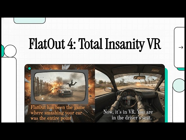 FlatOut 4 VR Review – Does Destruction Derby Gaming Actually Belong in Virtual Reality?