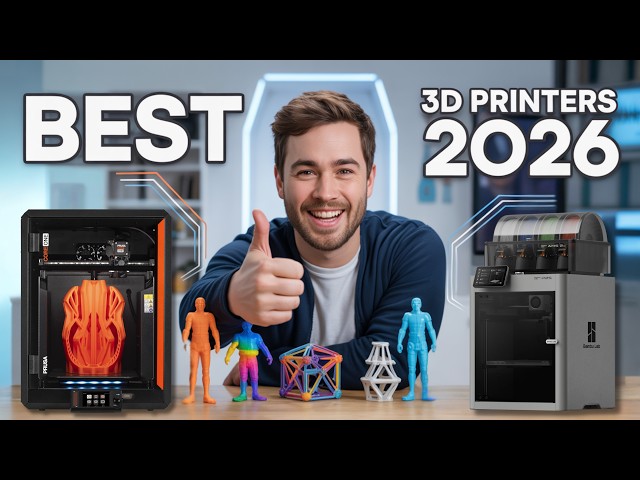 ✅ Best 3D Printer 2026 [Find Which 3D Printer is Right for YOU?]