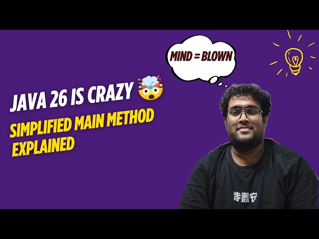 Java 26 Just Changed How You Write Code 🤯