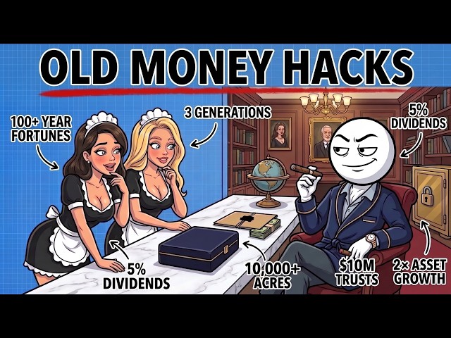 How Old Money Actually Made Their Money?