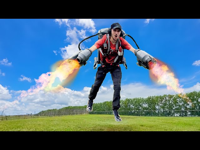 $500,000 Jet Suit Turns You Into Iron Man!