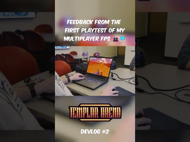Feedback From The First Playtest Of My Multiplayer FPS 👥💻