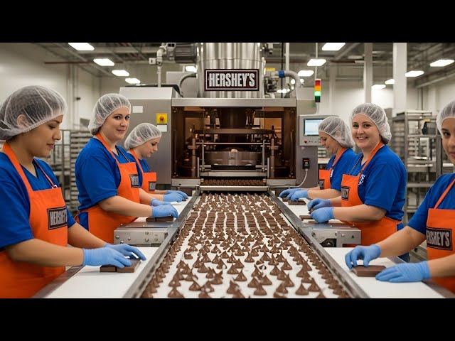 How Hershey’s Chocolate is Made In Factory!