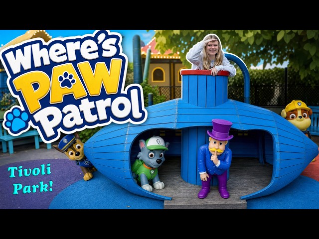 Assistant Discover Paw Patrol Hiding in Tivoli Park