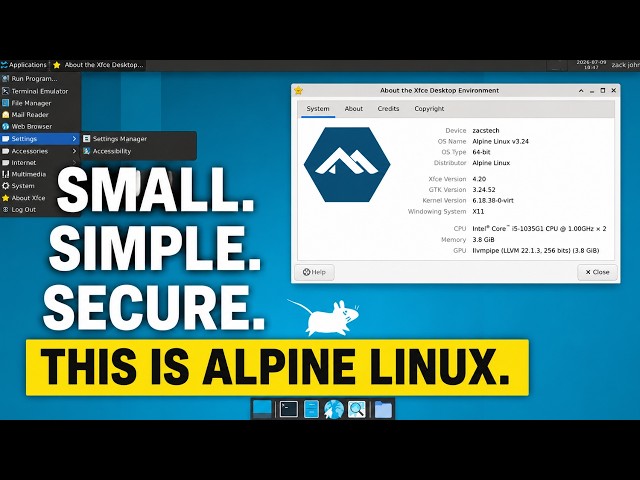 From Minimal to Desktop: How to Set Up Alpine Linux