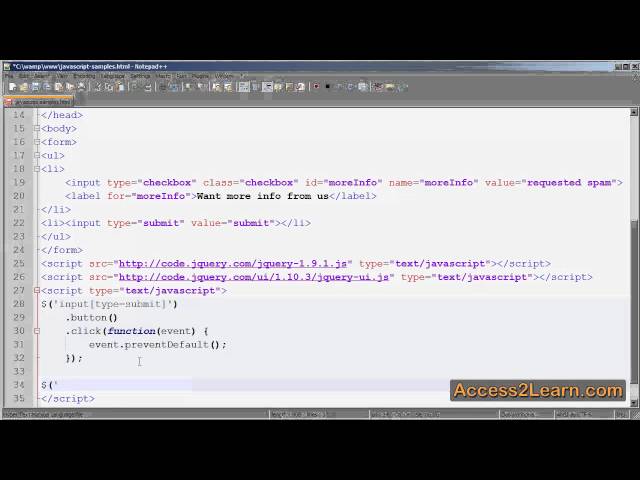 Using jQuery UI to Create Toggle Buttons Tutorial