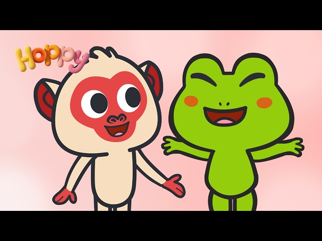 Frogs, Koalas, Reindeer & More! 🐸🐨 Let’s Explore the Animal World! 🌍🐾🌈 Hoppy Friends Family