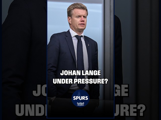 Tottenham's Johan Lange has found his position questioned by Spurs fans