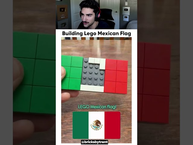Building Lego Mexican Flag! ๐ฎ