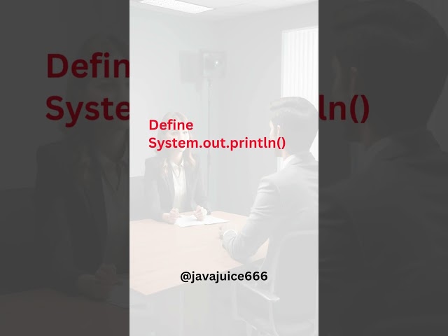 part 4 - Java Interview questions #java #viral #trending #shorts #interview #beginners