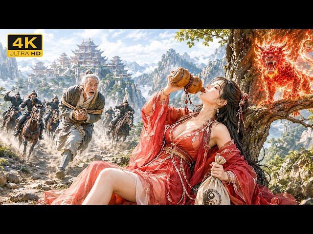 Drunken Girl Mocked by Masters Is a Supreme Fighter—She Unleashes Power and Crushes 100 Grandmasters