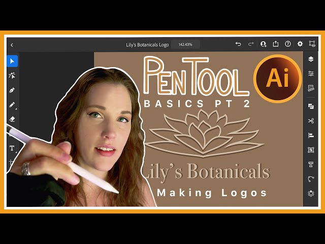 Pen Tool Basics Pt 2 *Advanced* | Illustrator on iPad