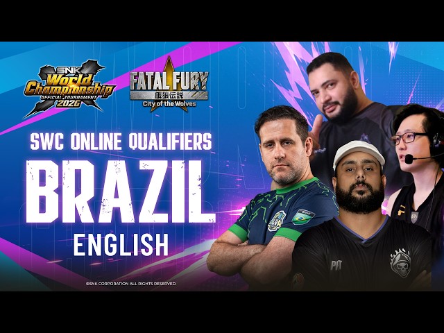 【ENG】SWC 2026 | FATAL FURY: CotW | BRAZIL | ONLINE QUALIFIER