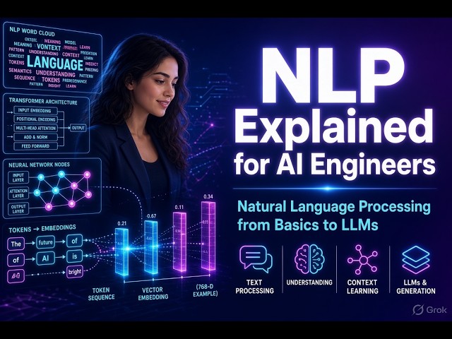 NLP Crash Course: TF-IDF, Word2Vec (CBOW & Skip-gram), RNNs + Stemming & Lemmatization in Python