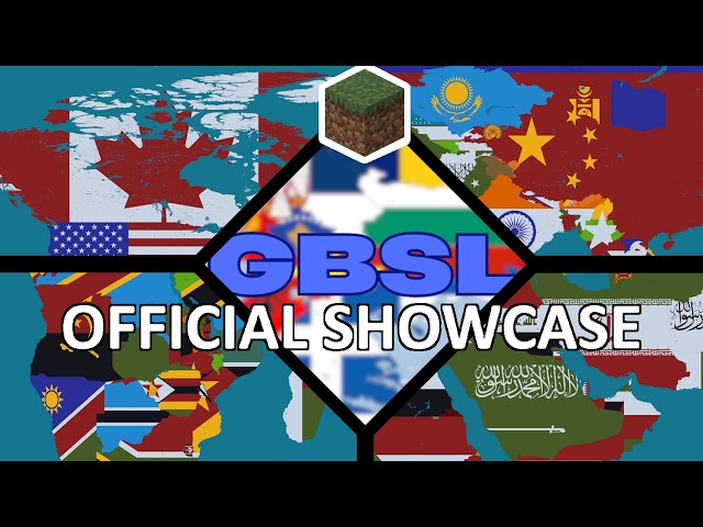 Super Large World Flag Map Showcase (GBSL) [1B+ BLOCKS] (+Download)