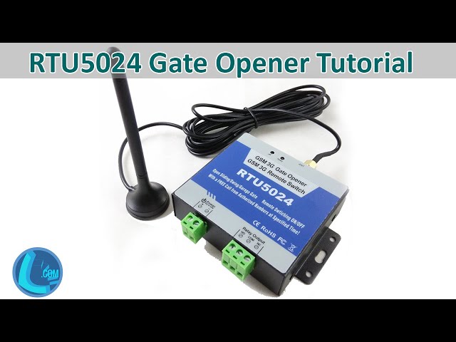 RTU5024 Gate Opener | GSM Controller SMS Commands Tutorial