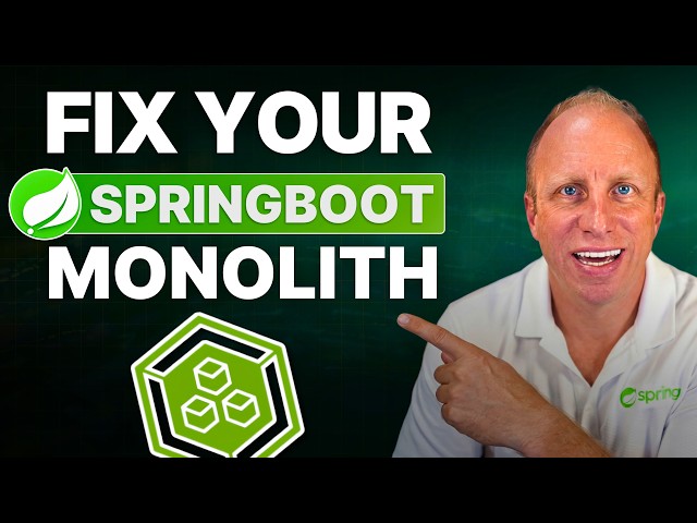 Introduction to Spring Modulith - Modular Monoliths in Spring Boot