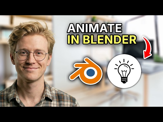 How to Animate in Blender - Beginners Guide 2026