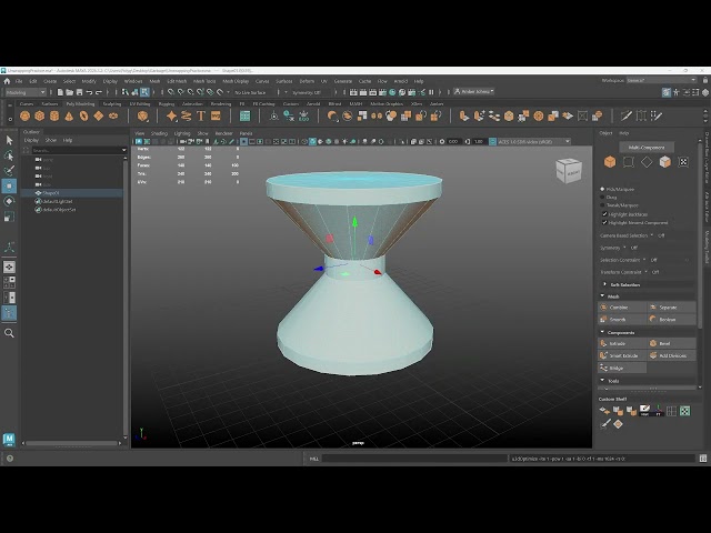 Maya in a Minute: Unwrapping Shape 1