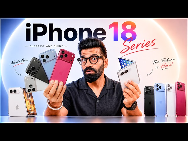 iPhone 18 Pro & iPhone Ultra First Look - Apple Event Details!🔥🔥🔥